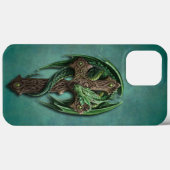 セルトカッコいいティックトバルクロスドラゴンタトゥーアートデザイン Case-Mate iPhoneケース (裏面 (横))