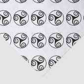 セルト伝統的ティックトリスケレデザイン 薄葉紙 (詳細)