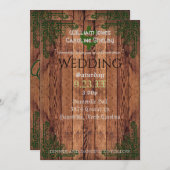 セルト素朴ティックカダグ結婚式招待状 招待状 (正面/裏面)