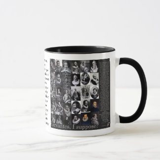 セルバンデス、私は仮定しますか。 -マグ400年のQUIXOTEのtaza マグカップ