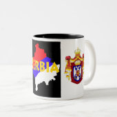 セルビアかコソボ ツートーンマグカップ (正面右)
