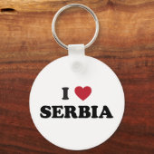 セルビアが大好き キーホルダー (正面)