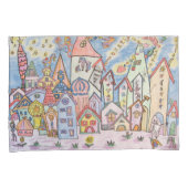 セルビアのキリル文字都市 枕カバー (正面右)