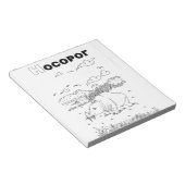 セルビアのキリル文字rhino ノートパッド (アングル)