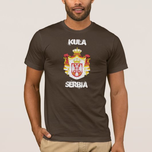 セルビアのクラ Tシャツ (正面)