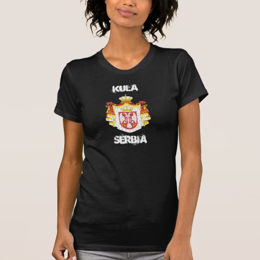 セルビアのクラ Tシャツ (正面)