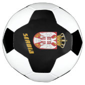 セルビアのサッカーボール サッカーボール (回転)