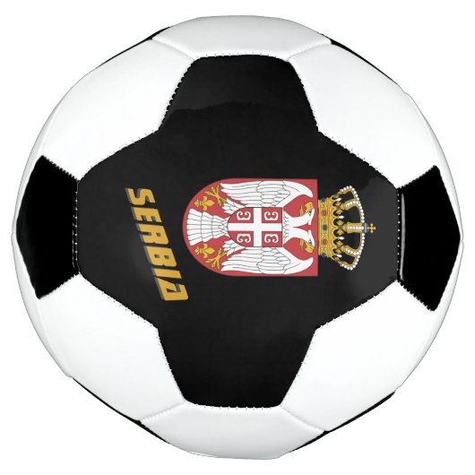 セルビアのサッカーボール サッカーボール (回転)