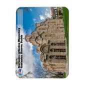 セルビアの修道院グラチャニカ正統の修道院 マグネット (縦)