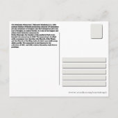 セルビアの修道院 – シュトゥデニカ修道院 ポストカード (裏面)