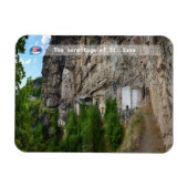 セルビアの修道院 – セントサバの庵 マグネット (横)