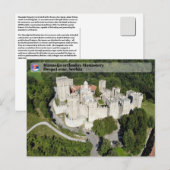 セルビアの修道院 - マナシジャ修道院3 ポストカード (正面/裏面)