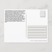 セルビアの修道院 – マナシヤ修道院2 ポストカード (裏面)