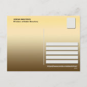 セルビアの修道院 – ミレシェヴァ正教会 シーズンポストカード (裏面)