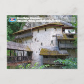 セルビアの修道院 – Crna Reka Monastery Ribariche ポストカード (正面)