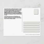 セルビアの修道院 - Gračanica修道院 ポストカード (裏面)