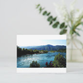 セルビアの川 ポストカード (スタンド正面)