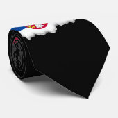 セルビアの旗 ネクタイ (ロール)