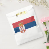 セルビアの旗 フェイバーバッグ (封をした状態)