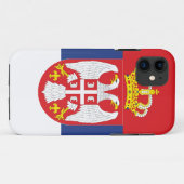 セルビアの旗 Case-Mate iPhoneケース (裏面(横))