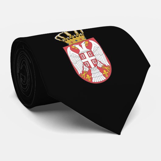 セルビアの紋章 ネクタイ (ロール)