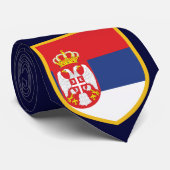 セルビアの美しい旗 ネクタイ (ロール)