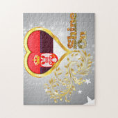 セルビアの輝やき ジグソーパズル (縦)