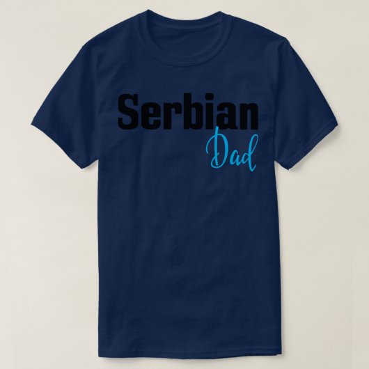 セルビアパパ Tシャツ (デザイン正面)