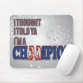 セルビア人およびチャンピオン マウスパッド (マウス)