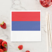 セルビア共和国旗 スタンダードランチョンナプキン (インサイチュ)