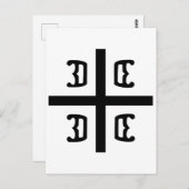 セルビア十字 ポストカード (正面/裏面)