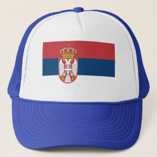 セルビア国旗の帽子 キャップ