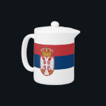 セルビア国旗を掲げたティーポット<br><div class="desc">セルビアの旗を特集したティーポットで、お茶の時間にセルビアのプライドのtouchを追加エレガント!機能と国家プライドの両方のために設計されたこのティーポットスタイリッシュは鮮やか、セルビアの国旗の色と紋章を示し、キッチンやダイニングの設定に有意義で目を引く。あなたはお茶の会を開いたり、楽しんだり、集まったりユニークを楽しんだりするリラックスと、セルビアをテーマにしたティーポットは祝、国に対する愛に最適な方法である。詳細に注意を払って作ら高品質れたティーポットは、耐久性と視覚的に印象的。セルビアはっきりした国旗のデザインは美しく目立つ一方、実用的な建築は日常的な使用に理想的である。セルビア愛好家への贈り物として、文化的な記念品として、またはキッチンアクセントとしてスタイリッシュも、このティーポットは機能と国のプライドを一つの洗練されたデザインで一緒にもたらす。この祝洗練された愛国的なティーポットでセルビアの豊かな文化。デザインエレガントと実用により、お茶好きのコレクションに絶妙に加えられる。セルビア国旗のティーポットと機能エレガント、セルビアの伝統訛り、キッチンエッセンシャル高品質、装飾的な国章の表示、家やオフィスに最適な耐久性と目を引くデザイン、セルビア愛好家のための贈り物ユニーク、思慮深く意味のある、美しいセルビアをテーマにしたアクセント、収集と装飾、実用的と美的、セルビアプライドティーポット。</div>