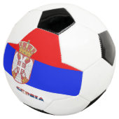 セルビア国旗 サッカーボール (3/4)