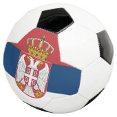 セルビア国旗 サッカーボール (3/4)
