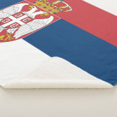 セルビア国旗 シェルパブランケット (3/4)