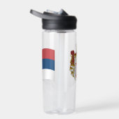 セルビア国旗、セルビア・コート・オブ・アームズ ウォーターボトル (右面)