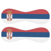 セルビア国旗 ソフトボール (パネル)