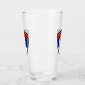 セルビア国旗 タンブラーグラス (左)