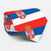 セルビア国旗 ネクタイ (ロール)