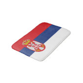 セルビア国旗 バスマット (アングル)
