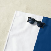 セルビア国旗 ビーチタオル (インサイチュ)