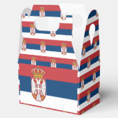 セルビア国旗 フェイバーボックス (オープン)