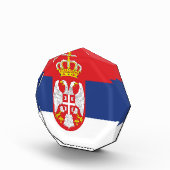 セルビア国旗 フォトブロック (右)