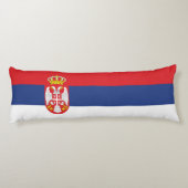 セルビア国旗 ボディピロー (裏面)
