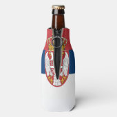 セルビア国旗 ボトルクーラー (ボトル裏面)
