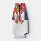 セルビア国旗 ボトルクーラー (裏面)