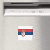 セルビア国旗 マグネット (インサイチュ (食洗機))