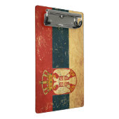 セルビア国旗 ミニクリップボード (アングル)