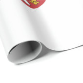 セルビア国旗 ラッピングペーパー (ロールコーナー)